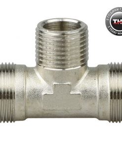 Адаптор троен с външна резба 24*19 х 1/2'' х 24*19