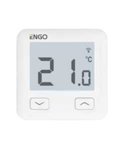 ENGO жичен термостат дневен, бял Wi Fi